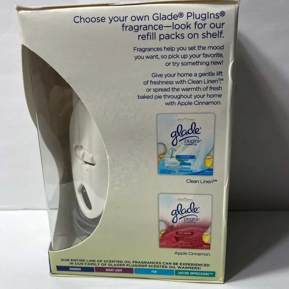 10 Glade PlugIns Scented Oil Warmer Plug In Air Freshener Dispenser NO R…
